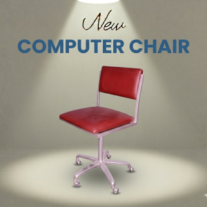 Home computer revolving chair (cushion)